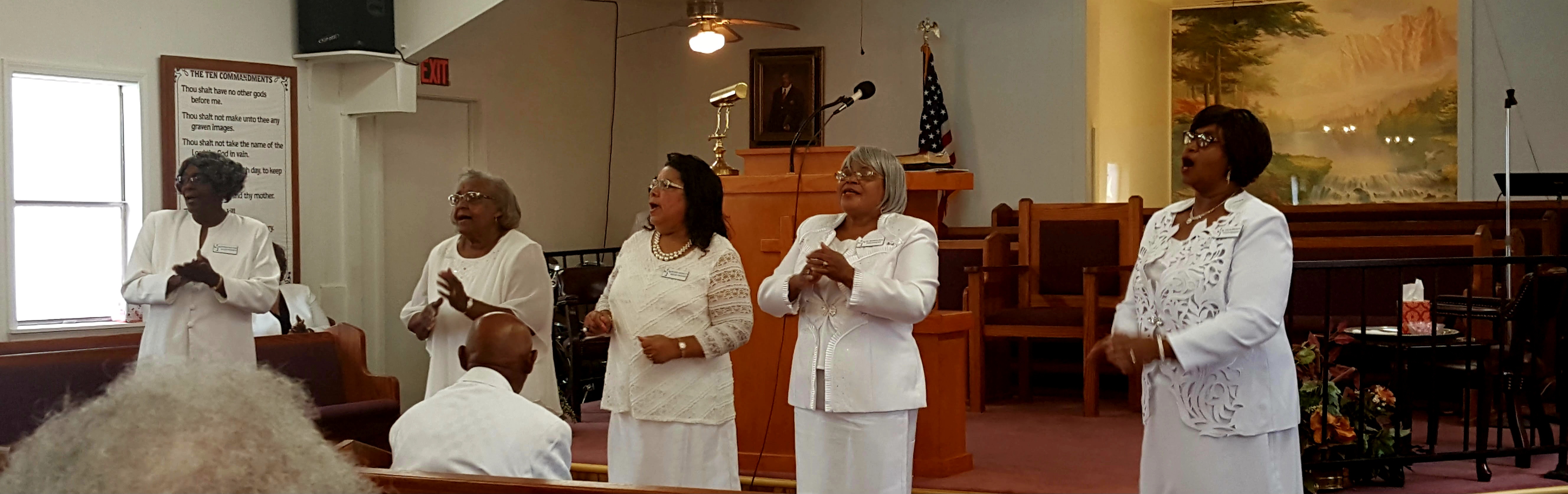 Focus Community Church congregation worshiping together